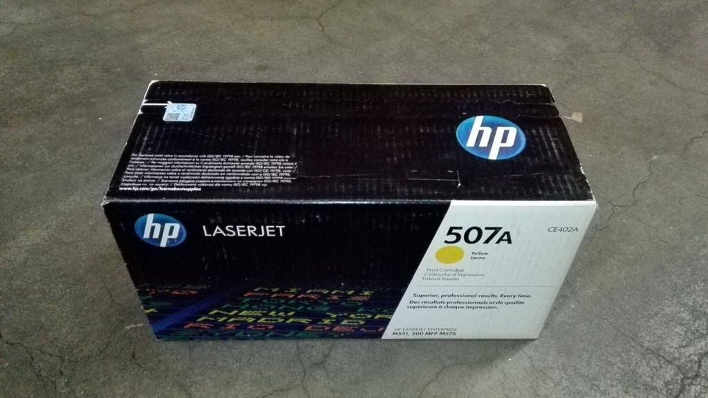 HP 507A Gelb Original LaserJet Tonerkartusche, 6000 Seiten, Produktbild 