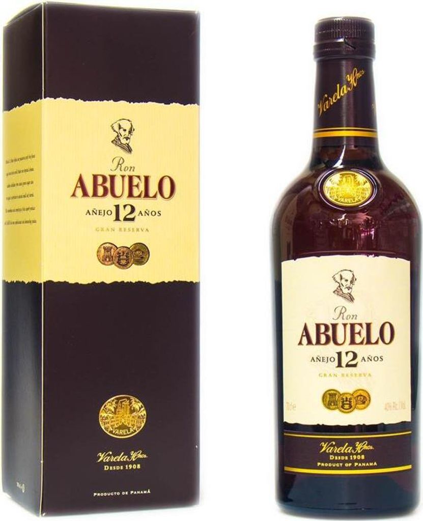 Ron Abuelo 12 Jahre Gran Reserva Panama | 40 % vol | 0,7 l Produktbild 