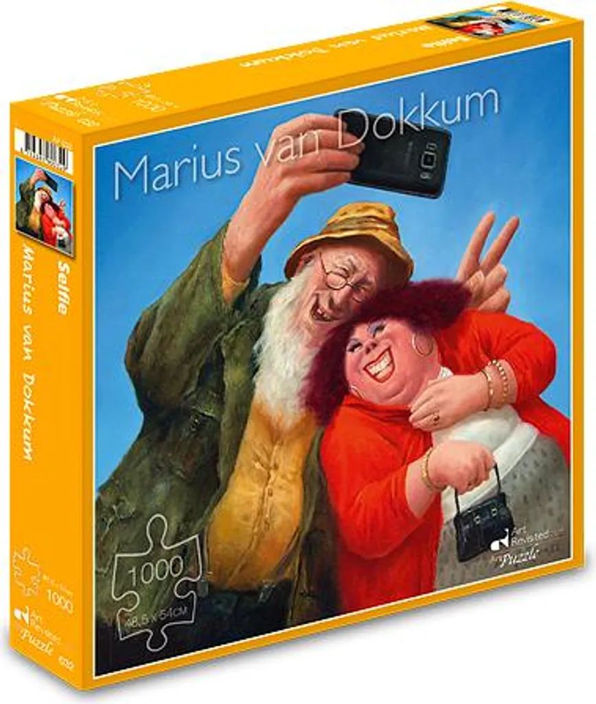 Puzzle 1000 pièces Selfie Marius van Dokkum pour détente et loisir