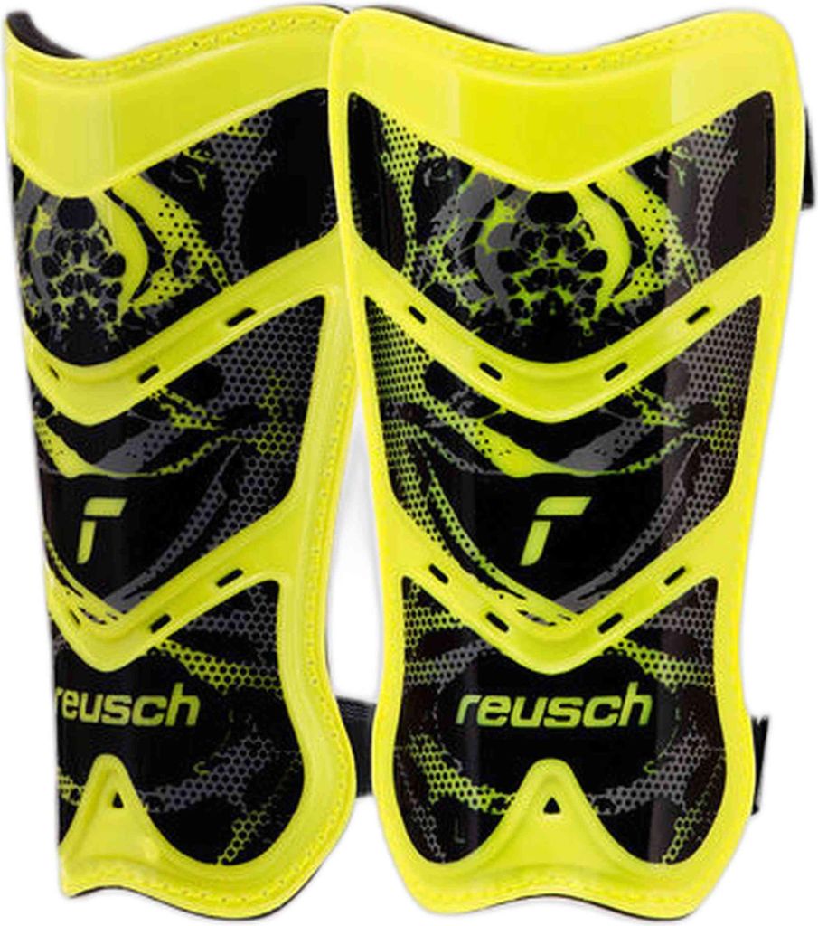 Reusch Kneepads 5377040-2700 in Yellow color size 12-14 años