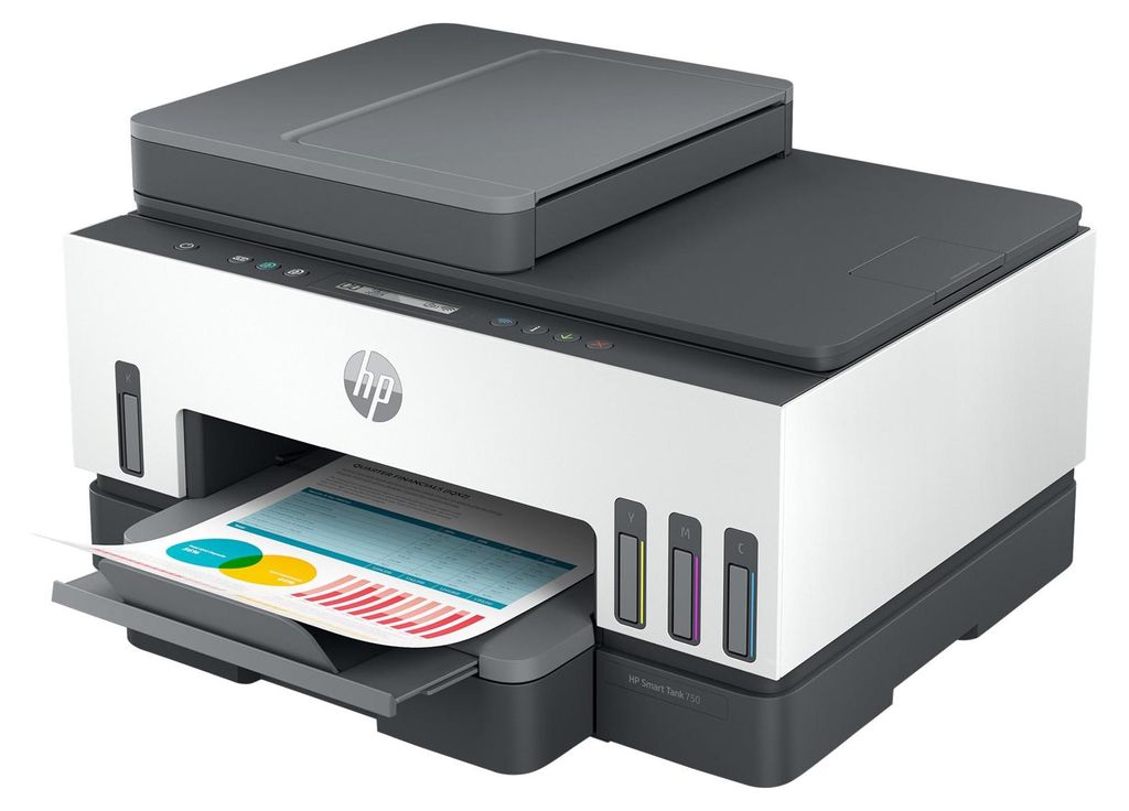 Impresora multifunción HP Smart Tank 750, color, sin Imagen del producto 