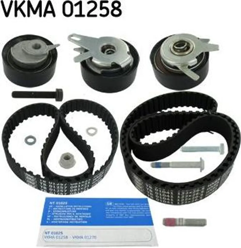Courroie de distribution SKF VKMA01258 haute résistance pour S80