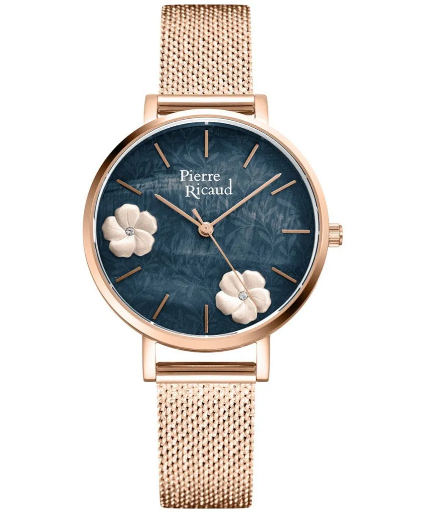 Regalo Donna: Orologio Pierre Ricaud P22105.9117Q Oro Rosa e Mesh