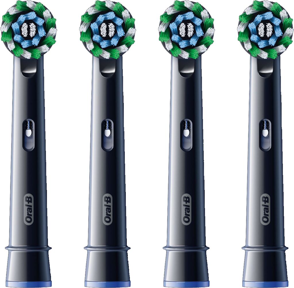 Spazzolini Oral-B Pro CrossAction neri: set da 4 per una Immagine del prodotto 