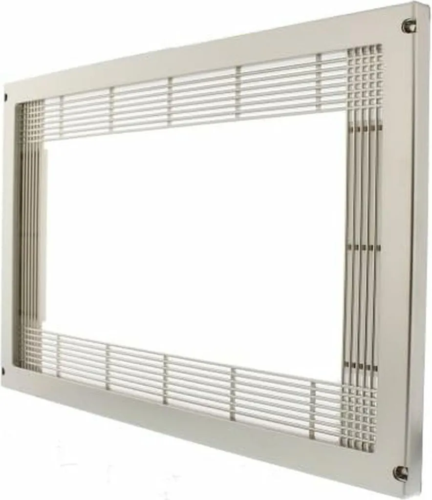 Support Micro-ondes Extensible Argent Elka Pieterman Charge Lourde 35kg