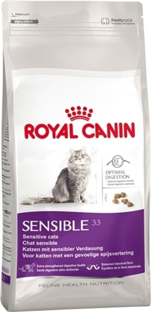 Royal Canin Sensible 33, Dospělý jedinec, 10 kg, Včetně Obrázek produktu 