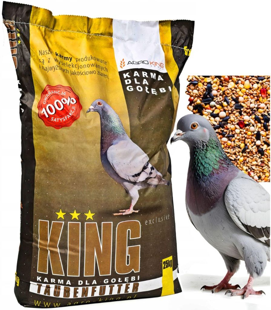 Aliment pour pigeons King 25 kg - Agro-King Agro Bracia Image du produit 