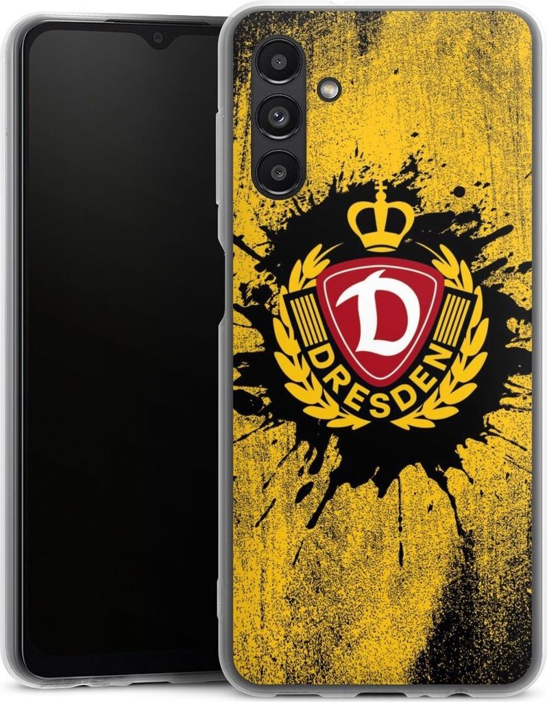 DeinDesign Slim Hülle für Samsung Galaxy A13 5G Silikon Case Ultra Dünn Handyhülle Fußball Offizielles Lizenzprodukt SG Dynamo Dresden