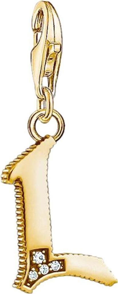 Thomas Sabo Anhänger Charm-Club Buchstabe L 1618-414-39 Gold