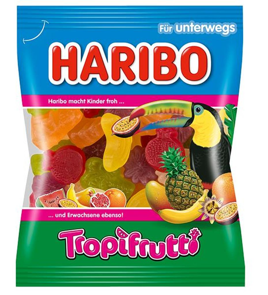 Haribo Tropi Frutti sachet de 100g Image du produit 