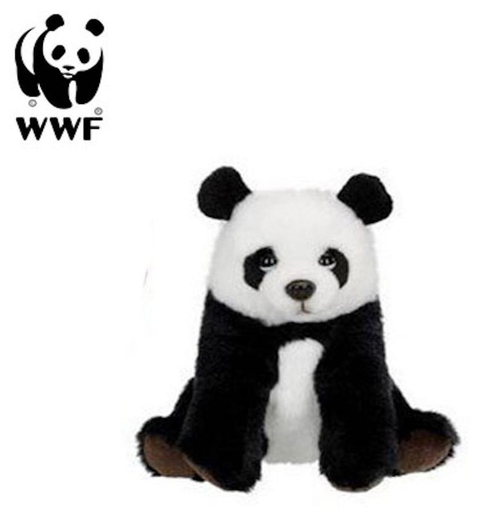 WWF Plüschtier Panda (14cm) lebensecht Kuscheltier Produktbild 