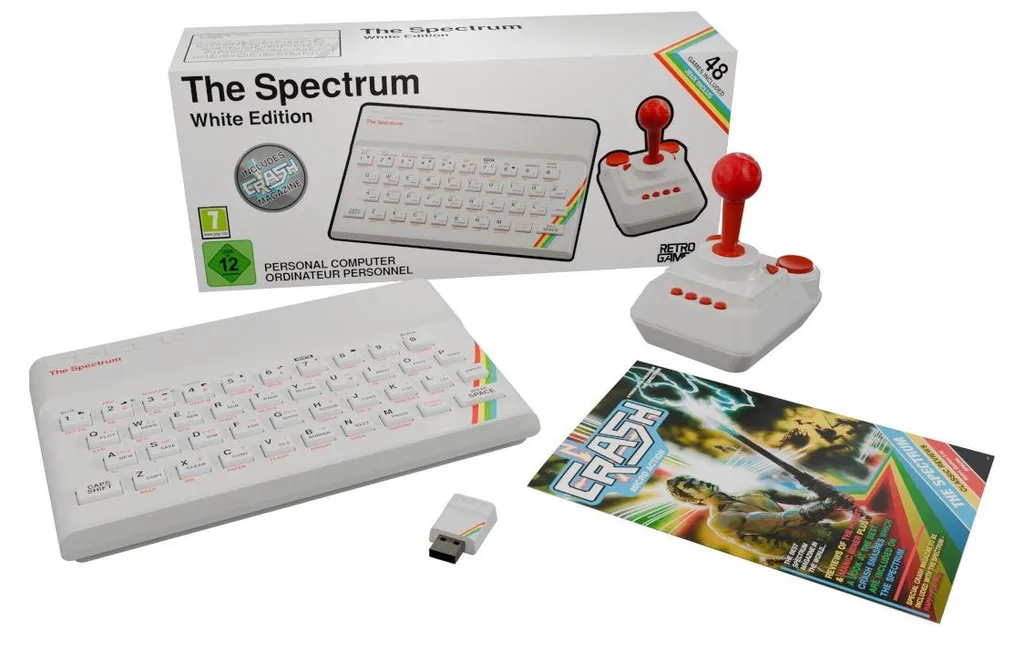 Console PLAION The Spectrum White Edition Blanche - Micro-ordinateur Rétro - 3