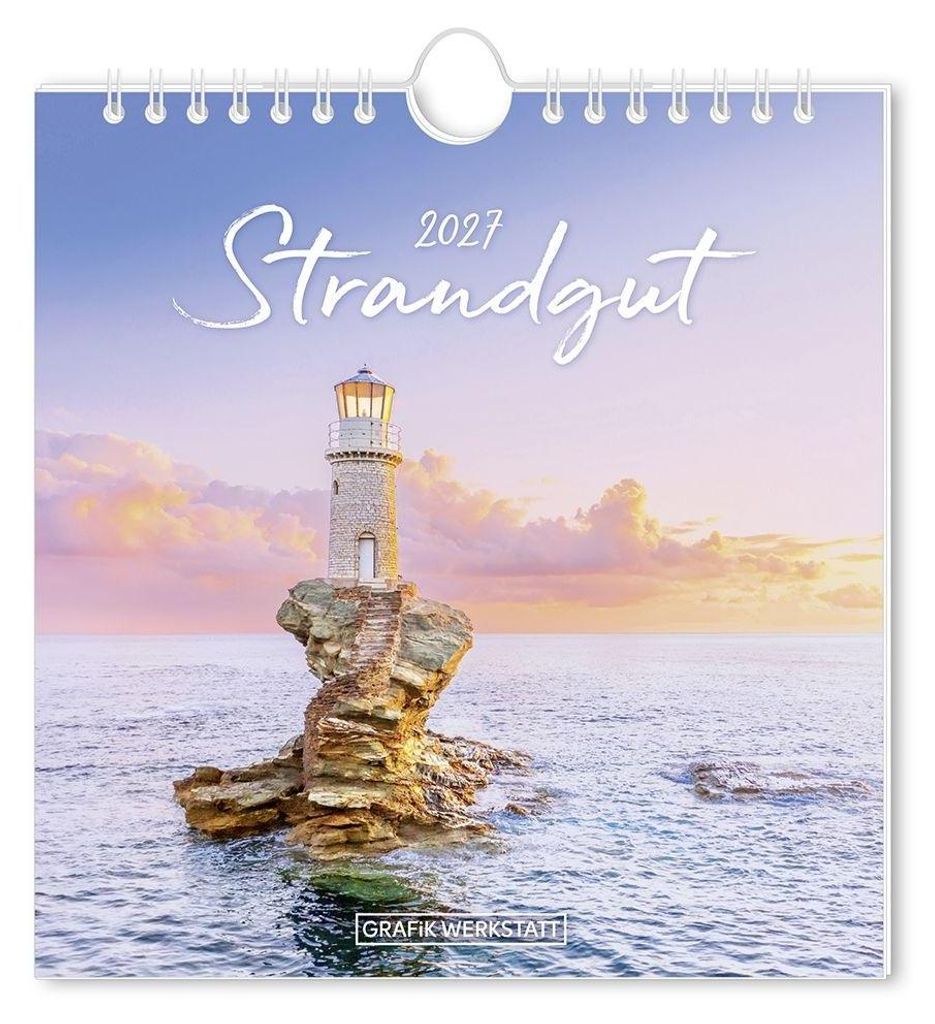 Postkartenkalender 2027 Strandgut