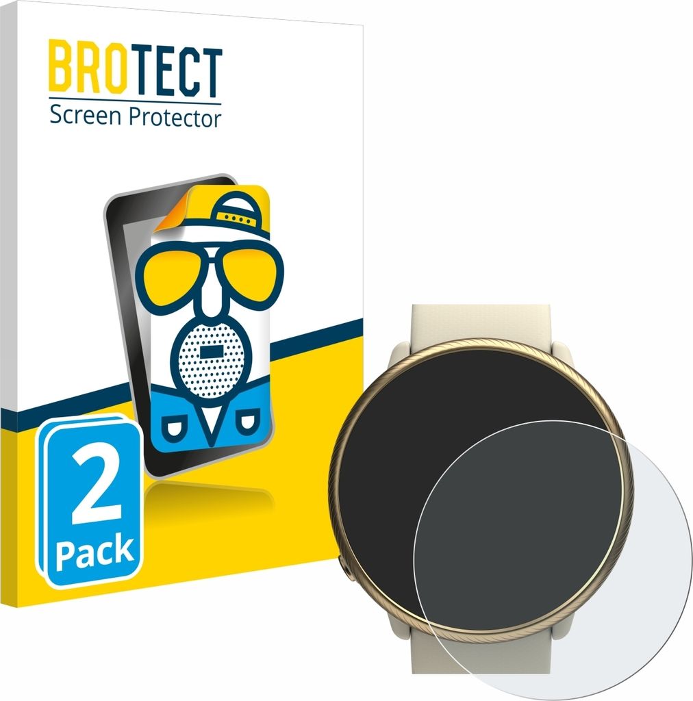 2x BROTECT Schutzfolie für Polar Ignite 2 Displayschutz Produktbild 