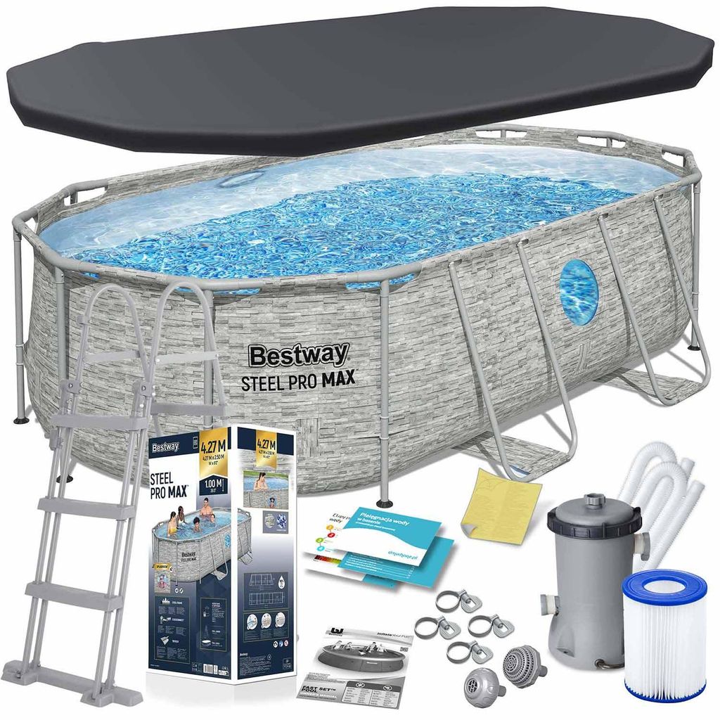 BESTWAY Set da piscina (tubolare) - Steel Pro MAX™ - 427 x Immagine del prodotto 