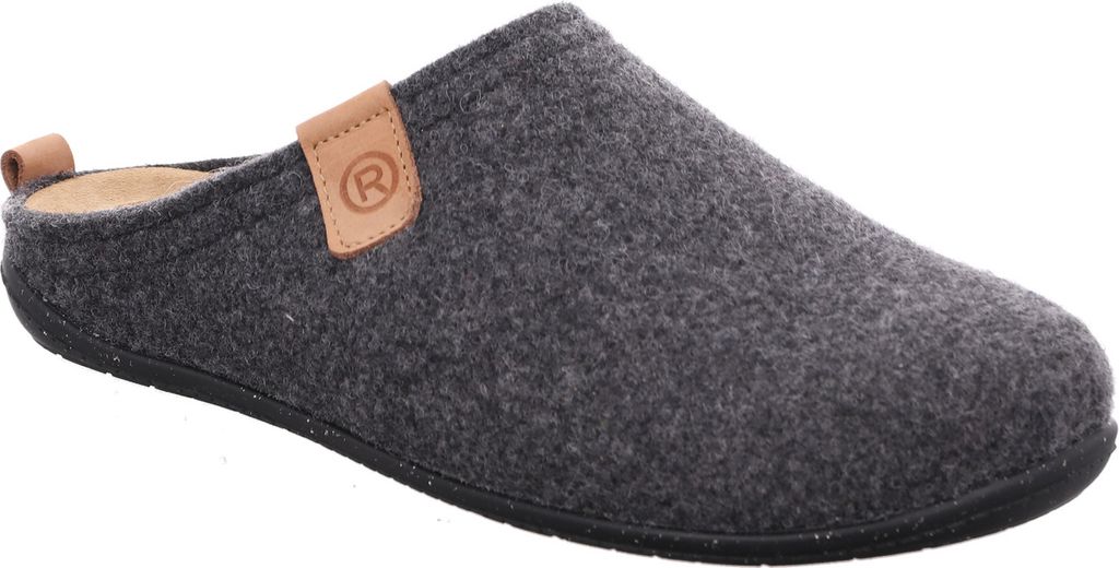 Rohde Tivoli-D Damen Clogs Pantoffel Pantoffel Hausschuhe nachhaltig Stone, Farbe:Grau (Stone), Größe:EUR 36