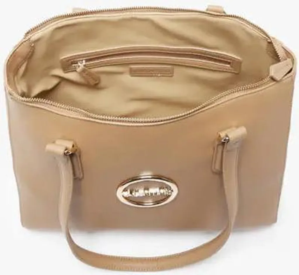 Petit Sac à Main Beige Valentino Bags WIP VBS8A601005 Finition Dorée