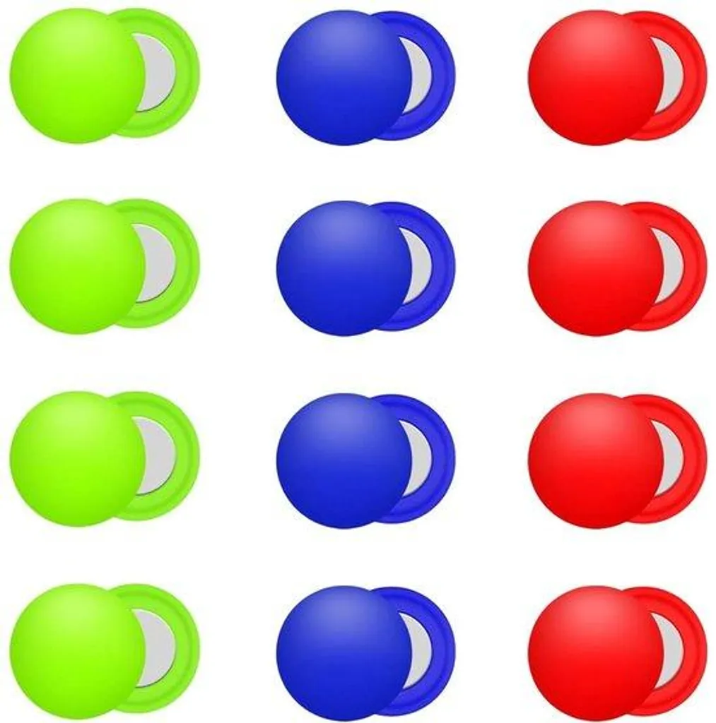 Fixation dossard sans épingle - Kit aimant rouge bleu vert anti-déchirure