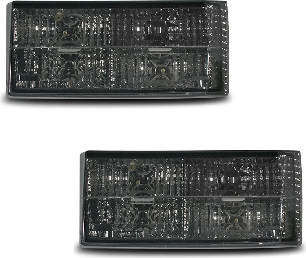 Feux arrière noir design sport pour VW Golf 1 et Golf 1 Cabriolet G+D