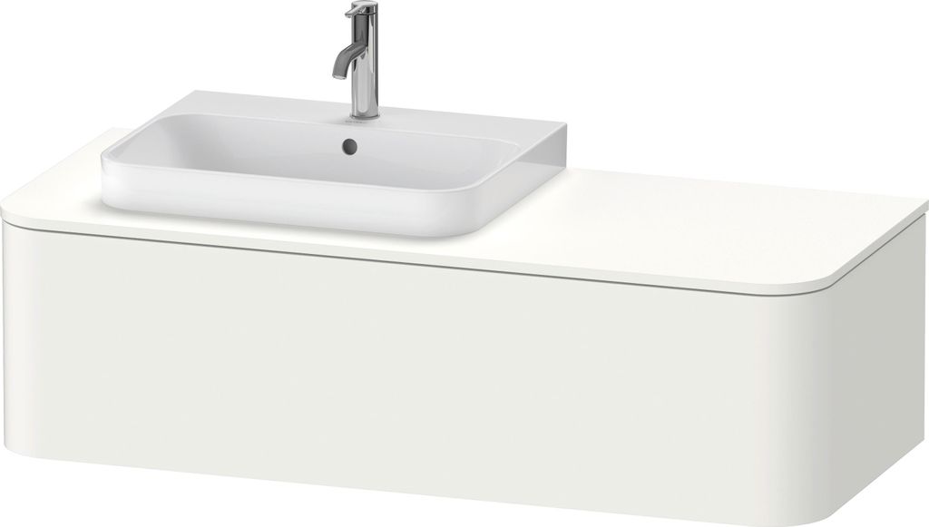 DURAVIT HP4942L36360010 WTU HappyD2+ wandh.,354x1300x550mm Produktbild 