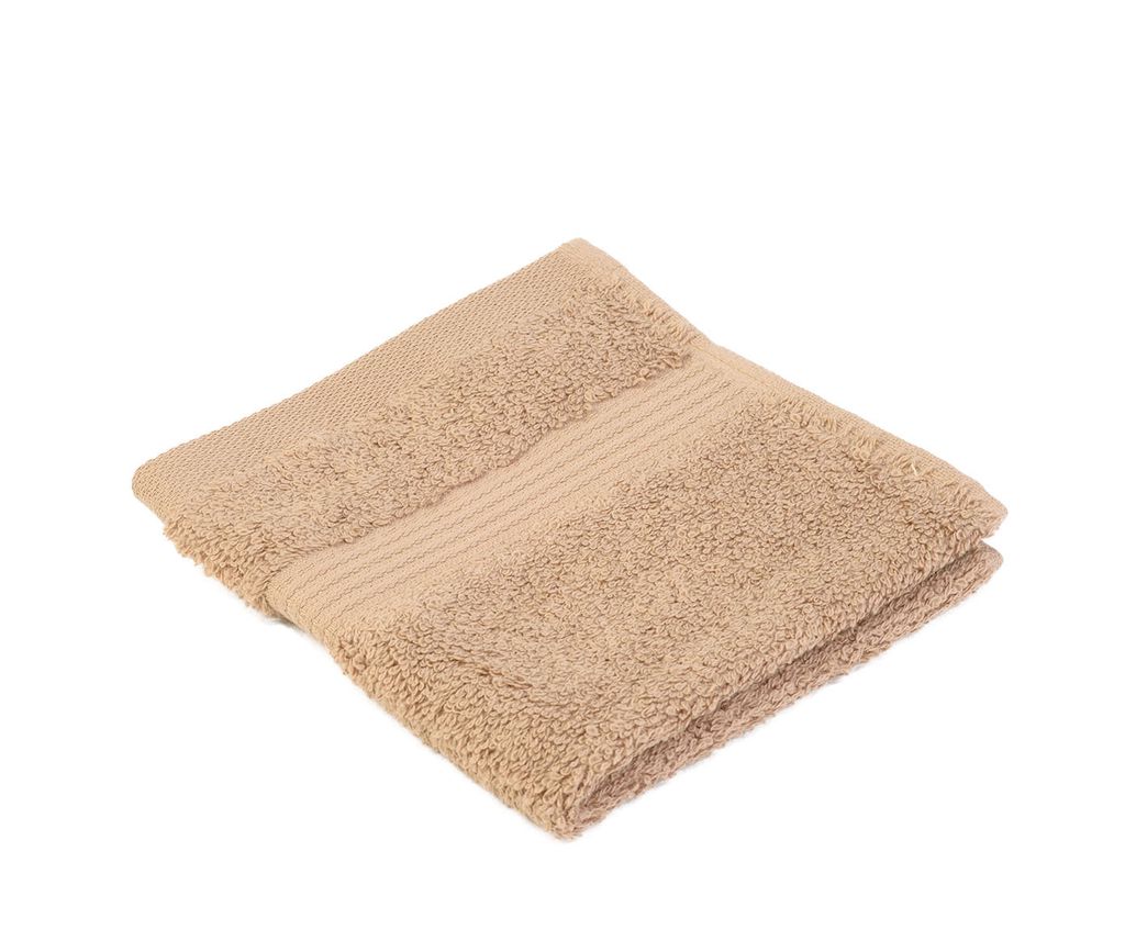 sleepling - liebling Seiftuch, 100% hochwertige Baumwolle, mit Schlaufe, 30 x 30 cm, waschbar & trocknergeeignet, formstabil, weich, marone