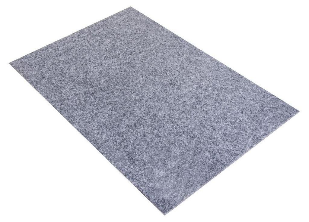 Filzplatte A4 grau – 4 mm dick – vielseitiger Polyesterfilz Produktbild 