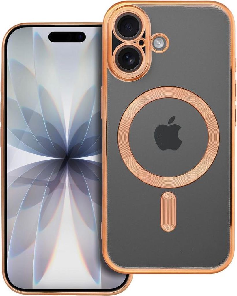 ELECTRO MAG COVER Handyhülle kompatibel mit MagSafe passend für IPHONE 17 gold