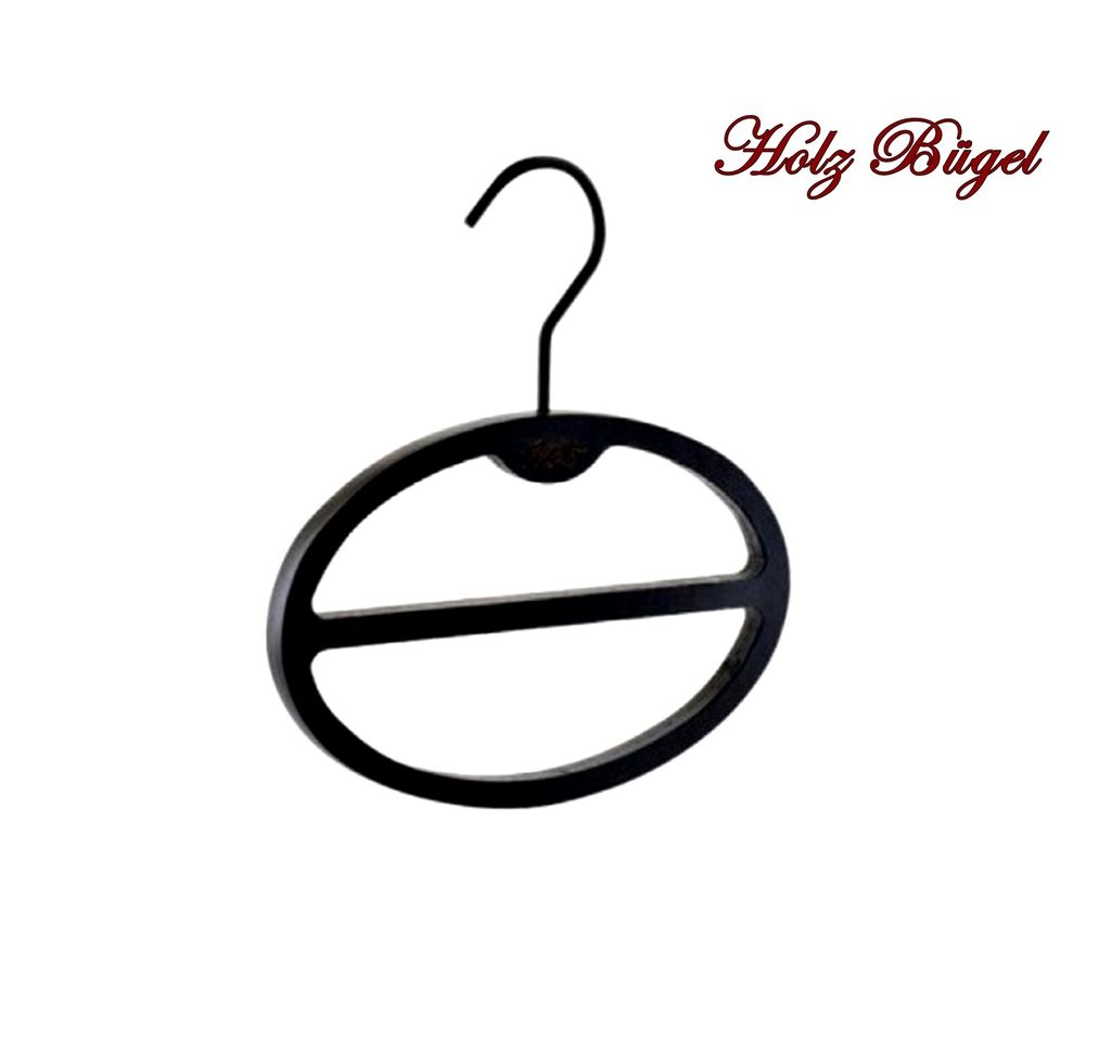 Holz Schalbügel Tuchhalter Holzbügel Krawattenhalter Tuchbügel Schalring #B-21