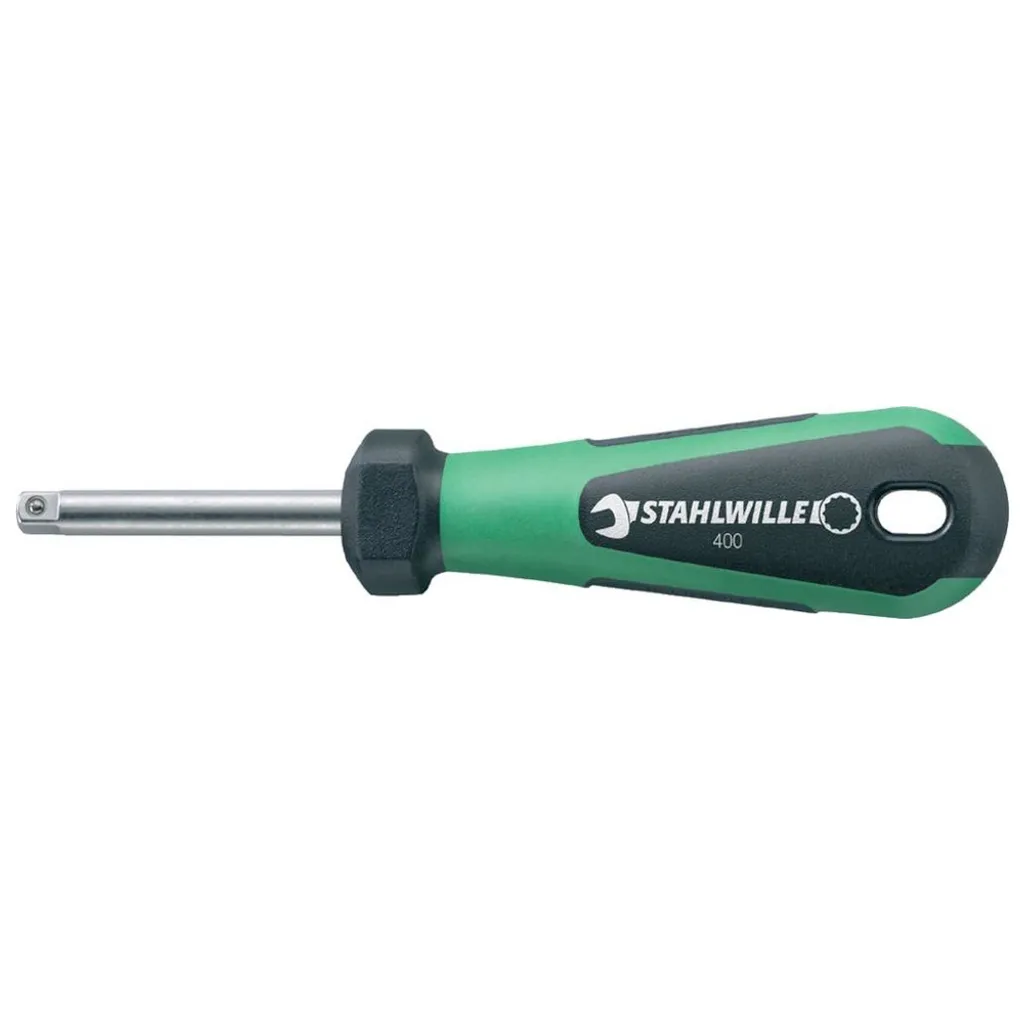 Stahlwille 4-KT.400 Maniglia 1/4 Pollici Professionale - Acciaio Speciale