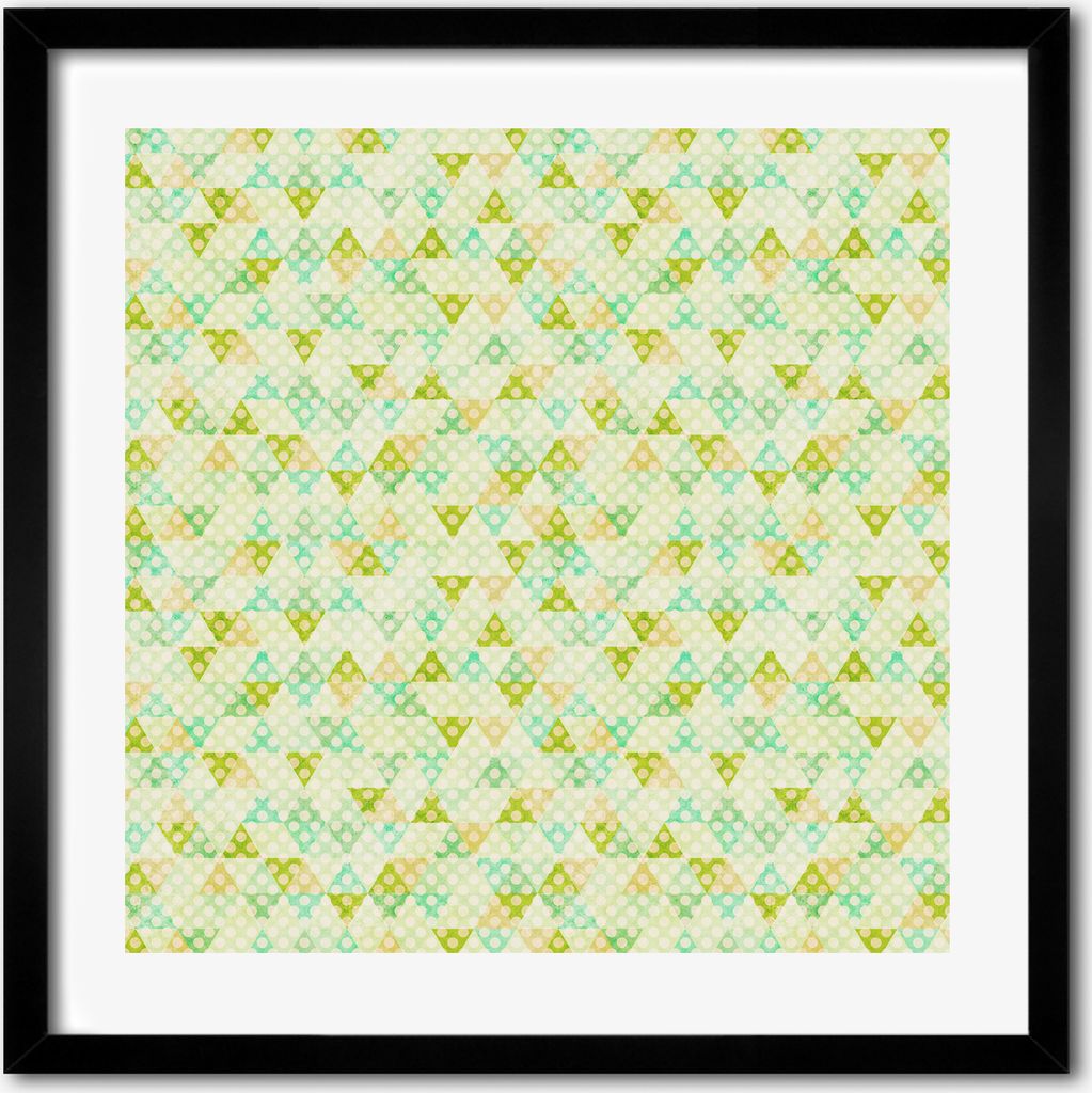 Bild - 50 cm x 50 cm - MDF - Rahmen, Wandkunst - Produktbild 