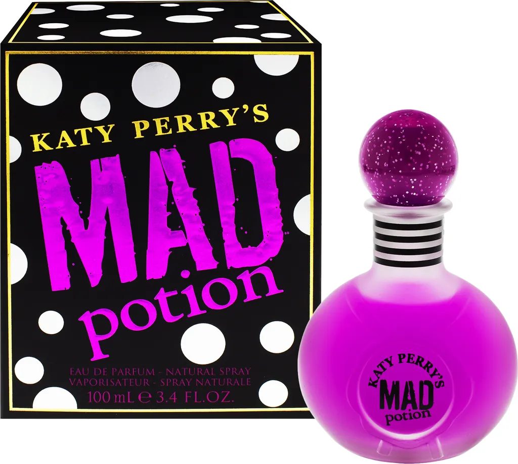 Parfum Katy Perry Mad Potion 100 ml - Senteur Tenace contre les Odeurs - 6