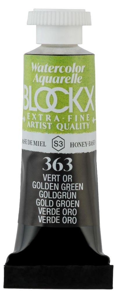 Aquarell Goldgrün - 5ml Tube