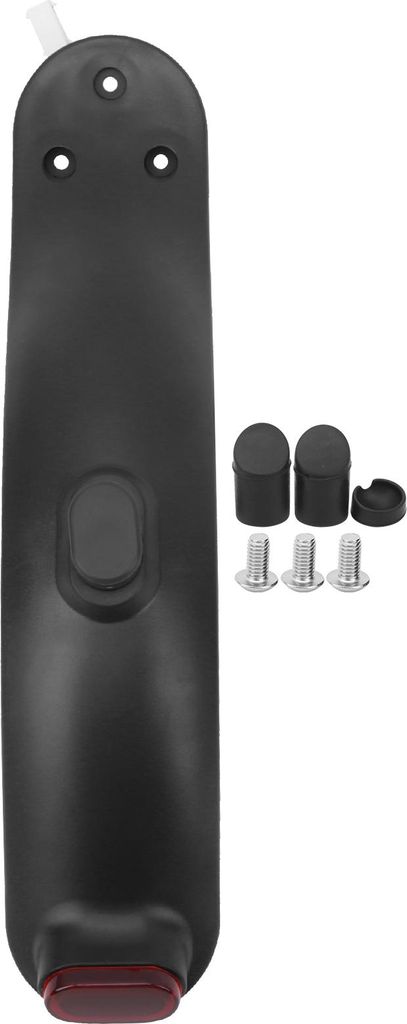 Roller Hinterer Kotflügel Reifen Schlamm GuardScrewScrew Silikon Stecker Set für Xiaomi M365/Pro (Grau Schwarz)