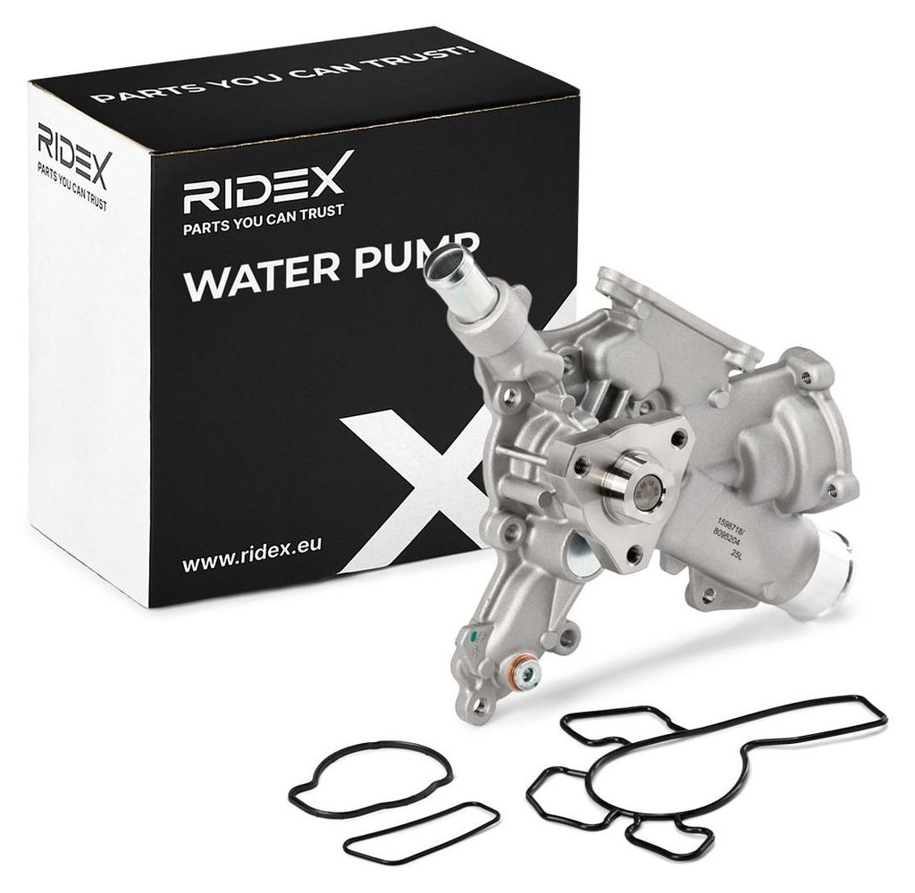 RIDEX Kühlmittelpumpe Wasserpumpe für OPEL Corsa D Schrägheck (S07) 1260W0026