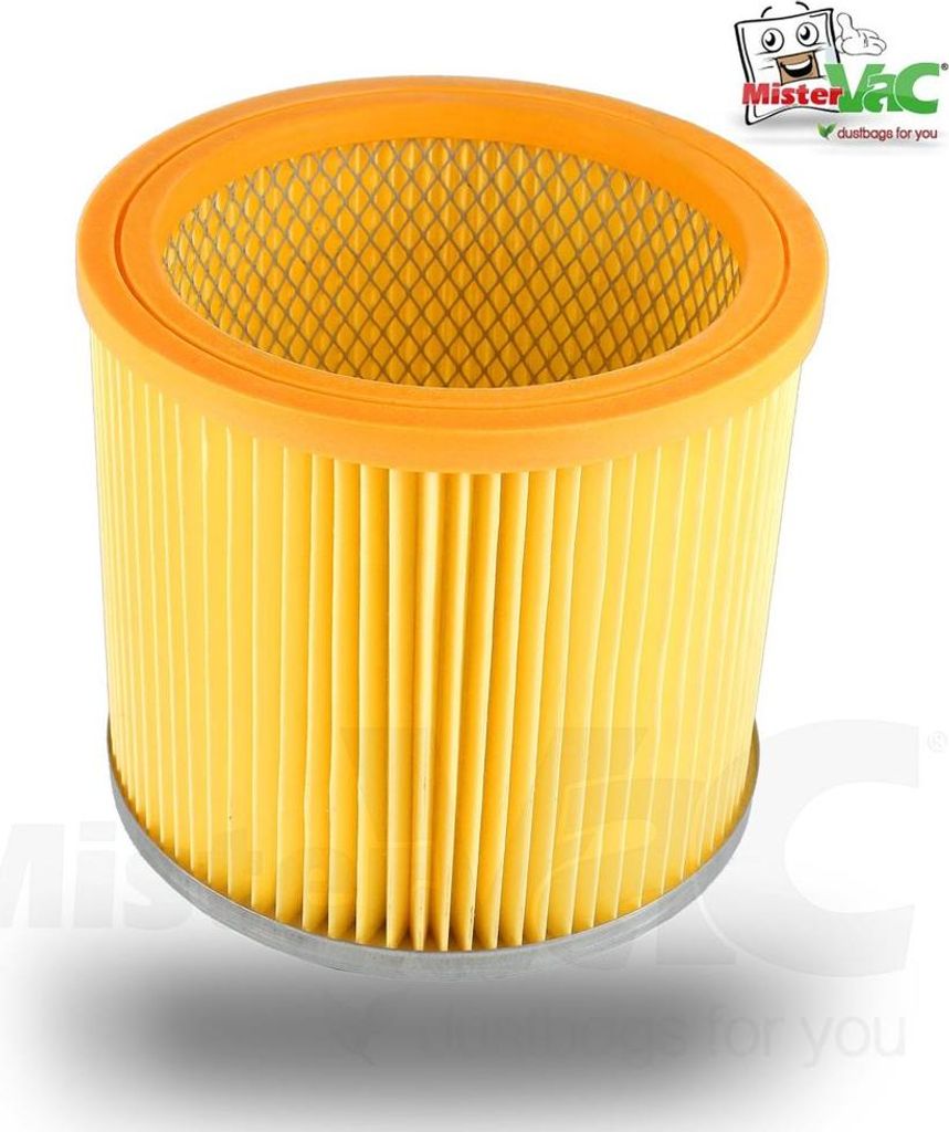 MisterVac Lamellenfilter Ersatzfilter kompatibel mit Einhell TC-VC 2045S , 23.474.10