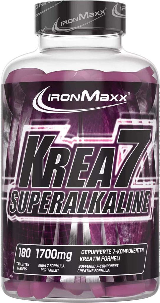 IronMaxx Krea7 Superalkaline - 180 Tabletten Produktbild 
