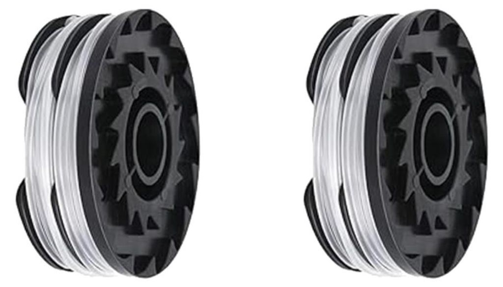 INF Trimmerlijnspoel 2-pack – ABS+Nylon vervangingsspoelen, Productafbeelding 