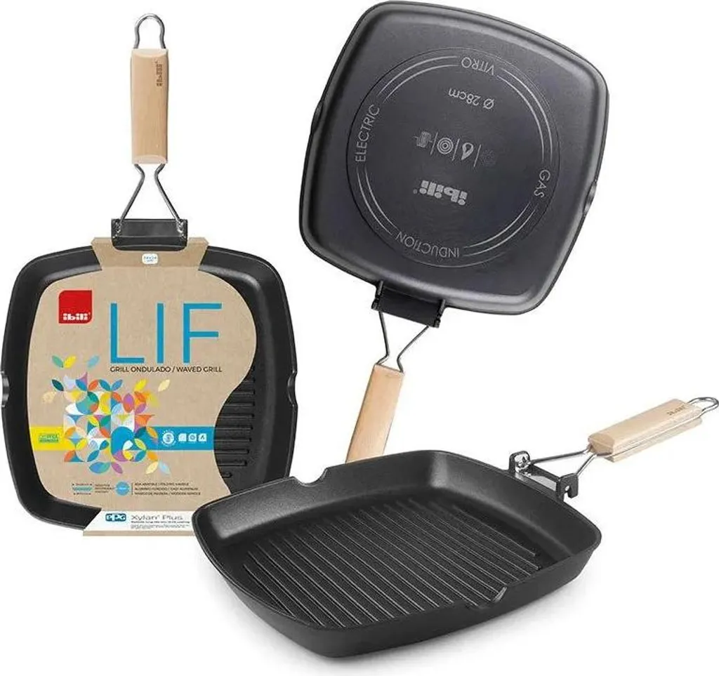Remplacer votre Grille Barbecue avec ce Modèle Ibili 24 cm Argent Inox