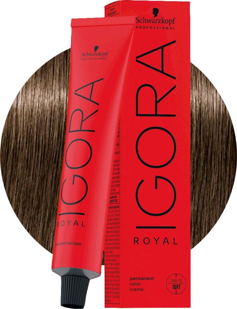Schwarzkopf Igora Royal, Braun, 6-0, Frauen, 60 ml, Tube, Produktbild 