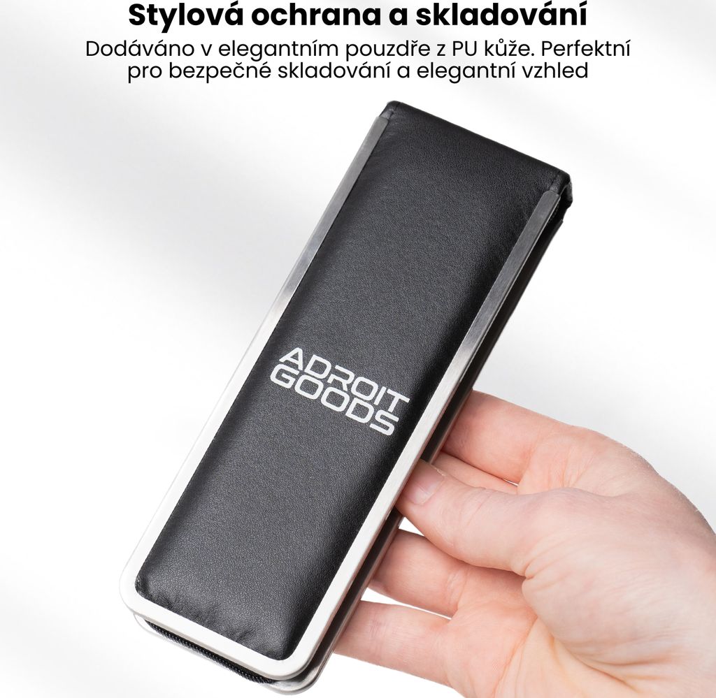 AdroitGoods 7dílná nerezová zubařská sada - včetně háčku a Obrázek produktu 2