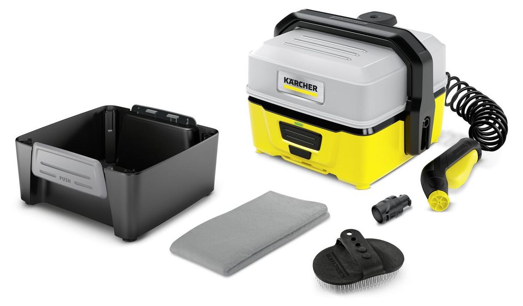 Kärcher Mobile Outdoor Cleaner OC 3 + Pet Box, Fördermenge Produktbild 