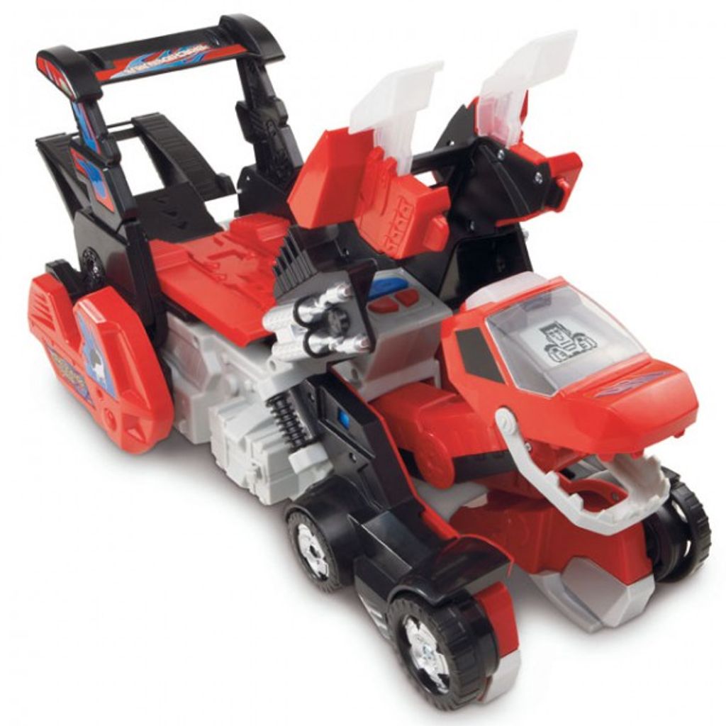 Vtech 80-132004 Brachiosaurus Switch&Go Dinos verwandeln Auto Dino rot Transporter NEU