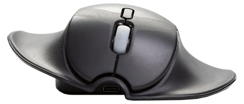 Dites stop au mal de poignet avec la souris HandShoeMouse Shift sans fil