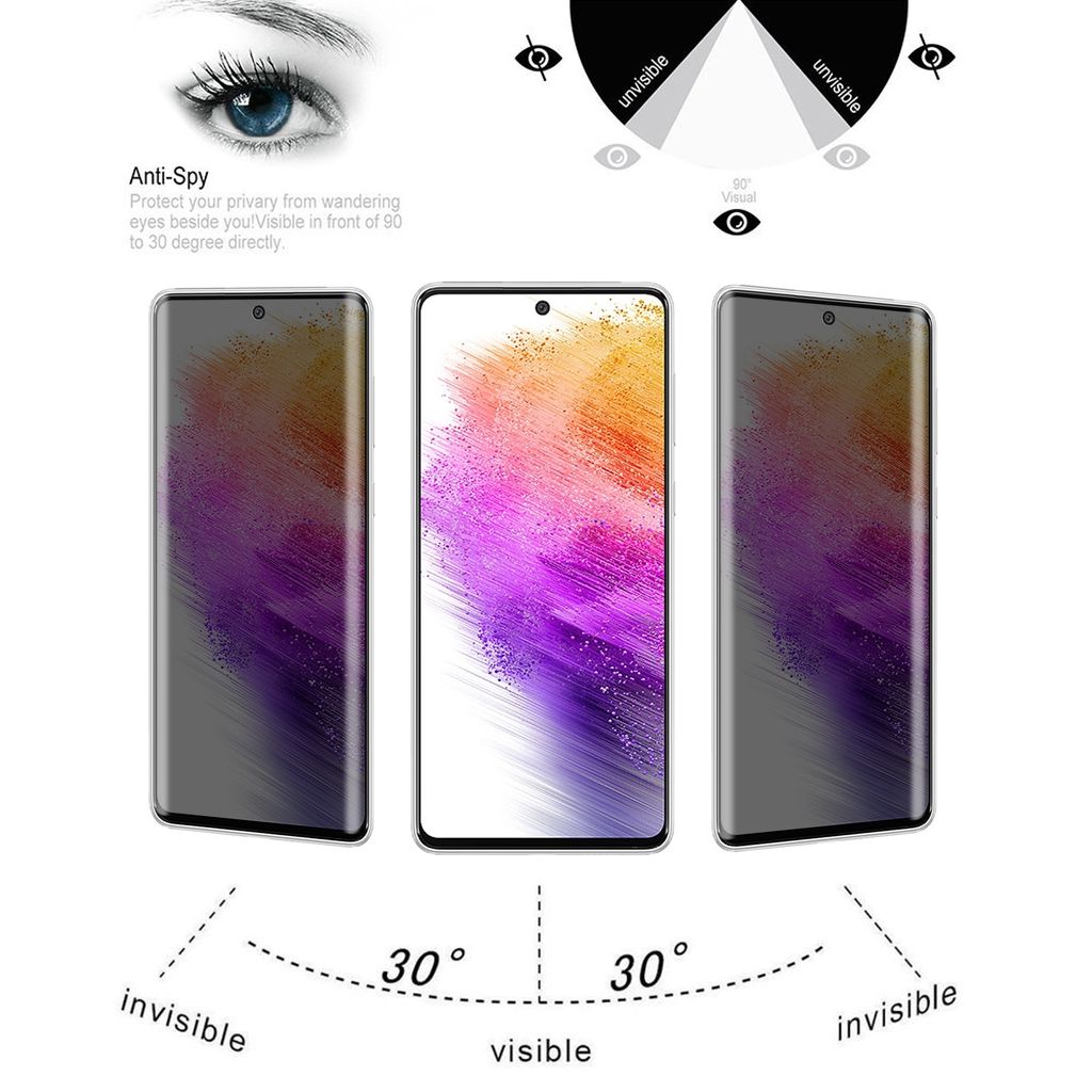 6x 9H Panzerglas für Samsung Galaxy A71 Anti-Spy Privacy Blickschutz echtes Tempered Panzerglas Panzerfolie Displayschutz Schutzfolie Schutzglas S...