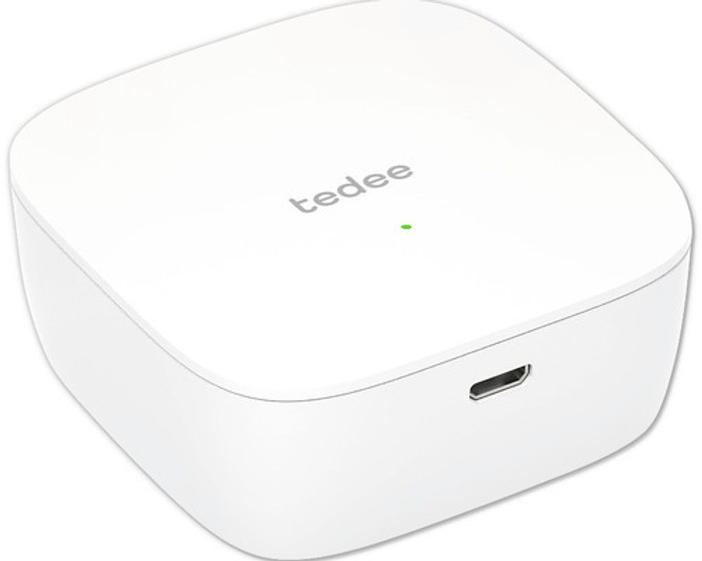 tedee Bridge TBV1.0 kabelloser Router 63,5x63,5x28 mm Produktbild 