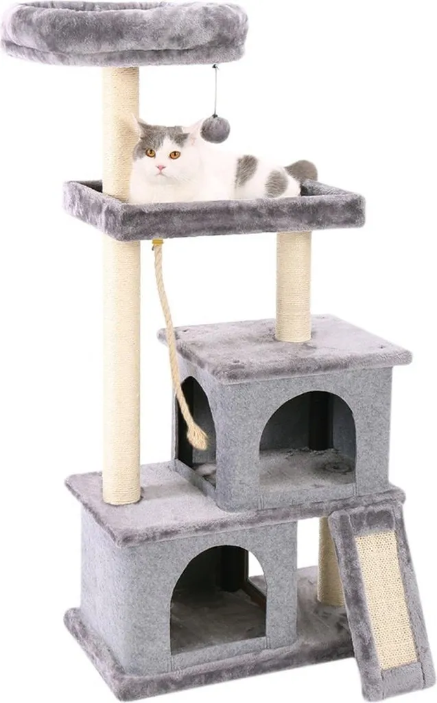 Arbre à Chat Idéal pour Appartement - Espace de Repos et Jeux pour Chaton