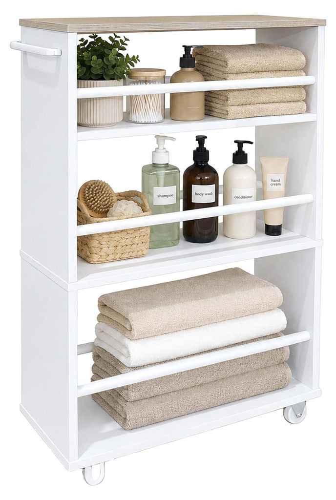 Scaffale da nicchia Relaxdays, L x P x A: 80 x 15 x 45 cm, Immagine del prodotto 