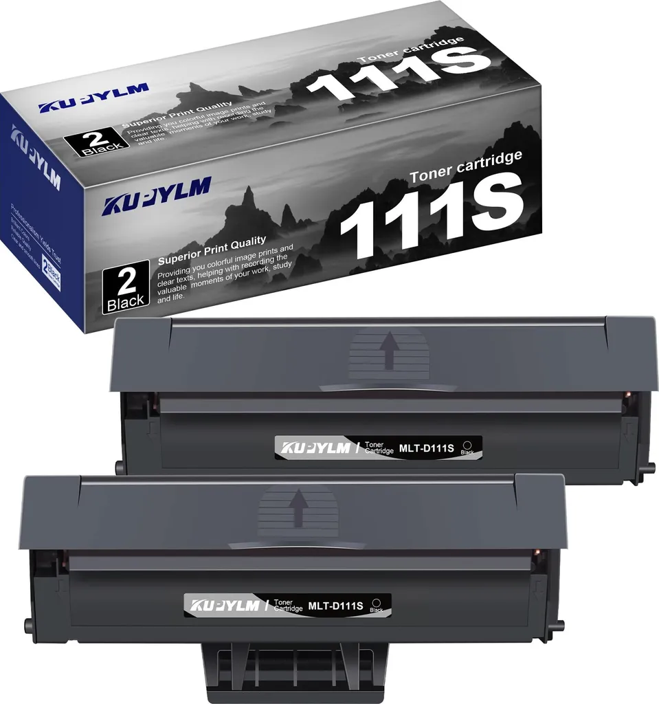 Cartouche Toner MLT-D111L Haute Capacité pour Imprimante Laser Samsung