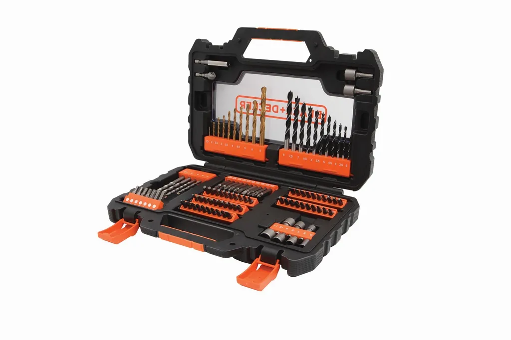 Kit Accessoires Perceuse 104 Pièces Black&Decker A7230 Multi-matériaux