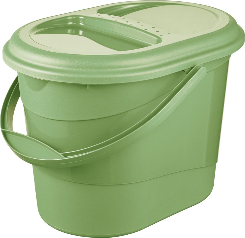 keeeper -Abfalleimer "elsa eco" 13 Liter grass green Produktbild 